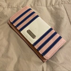 Nautica — Striped Wallet w/ ID Holder